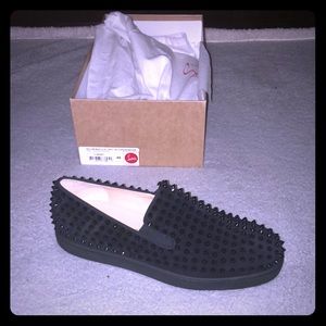 Christian Louboutin - Roller-Boat Flat Spikes